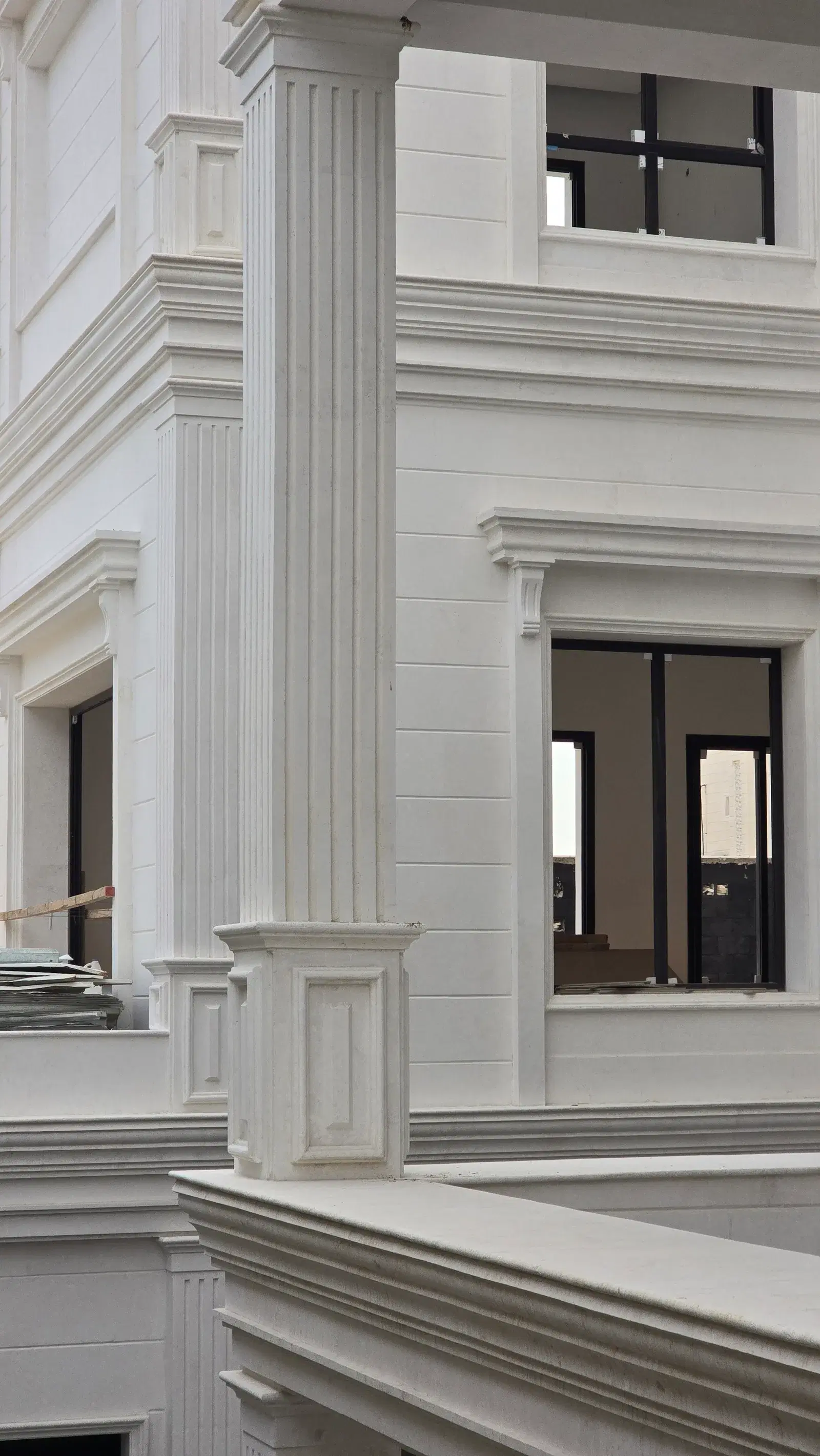 Classical Syrian Stone Facade — Abu Hamour, Doha — photo 17