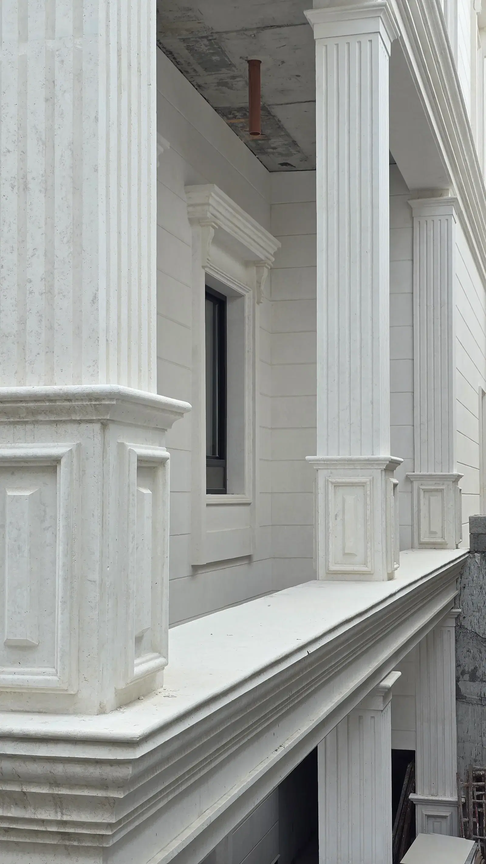 Classical Syrian Stone Facade — Abu Hamour, Doha — photo 18