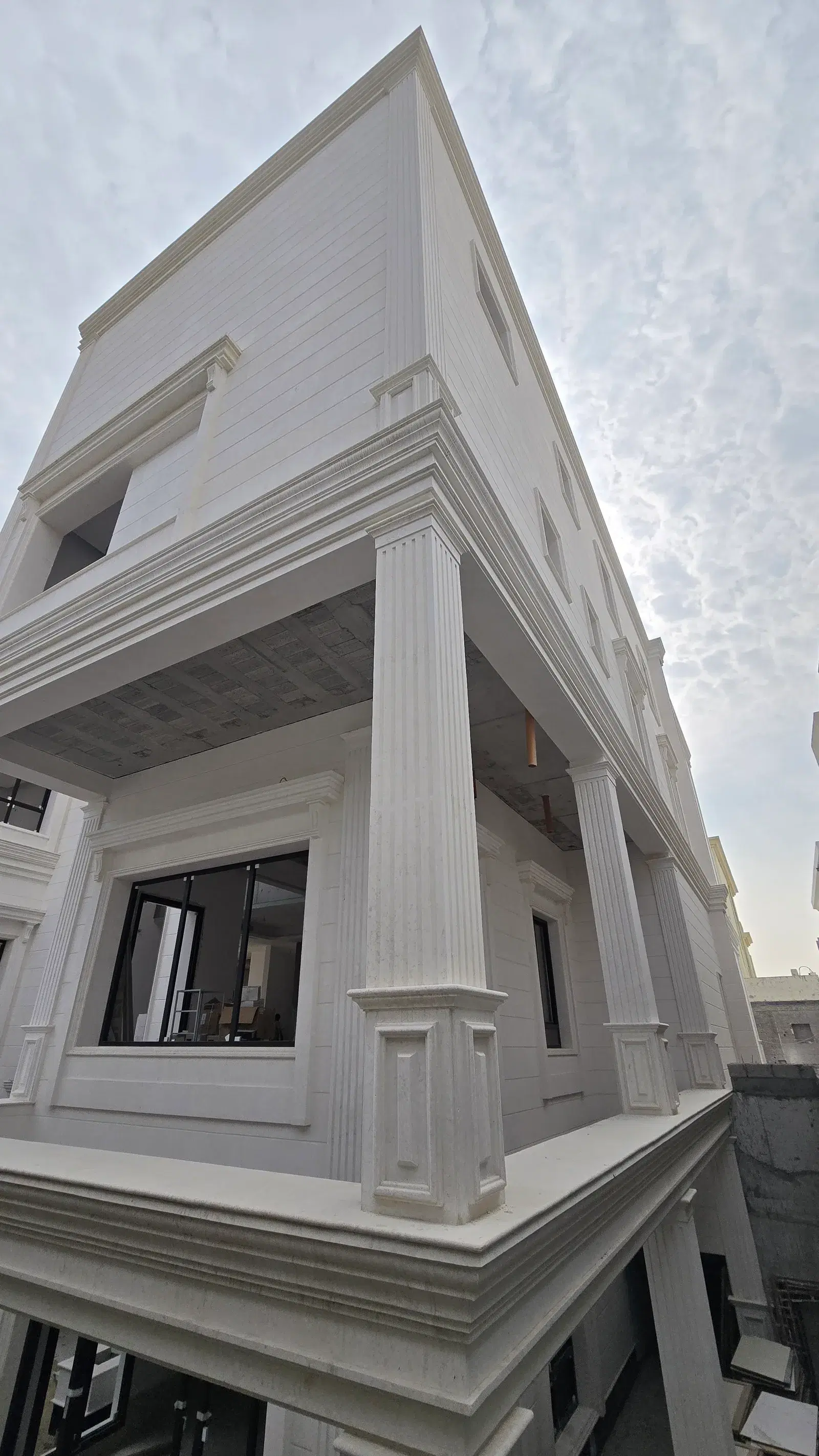 Classical Syrian Stone Facade — Abu Hamour, Doha — photo 19