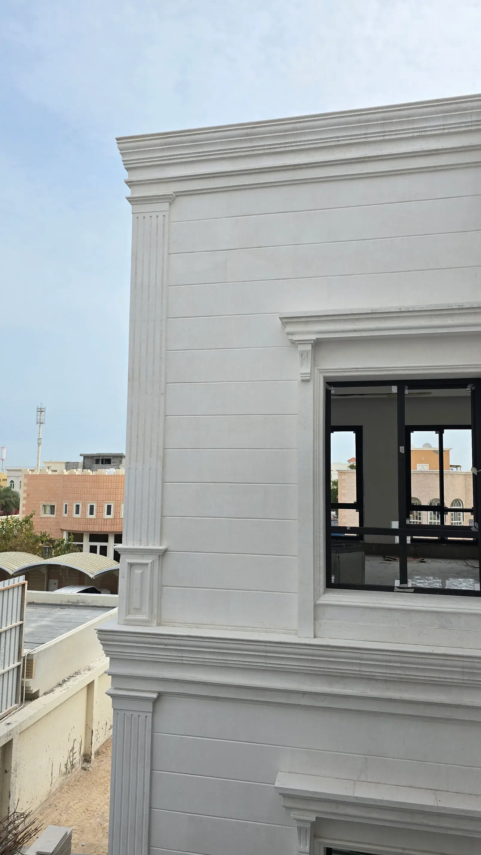 Classical Syrian Stone Facade — Abu Hamour, Doha — photo 27