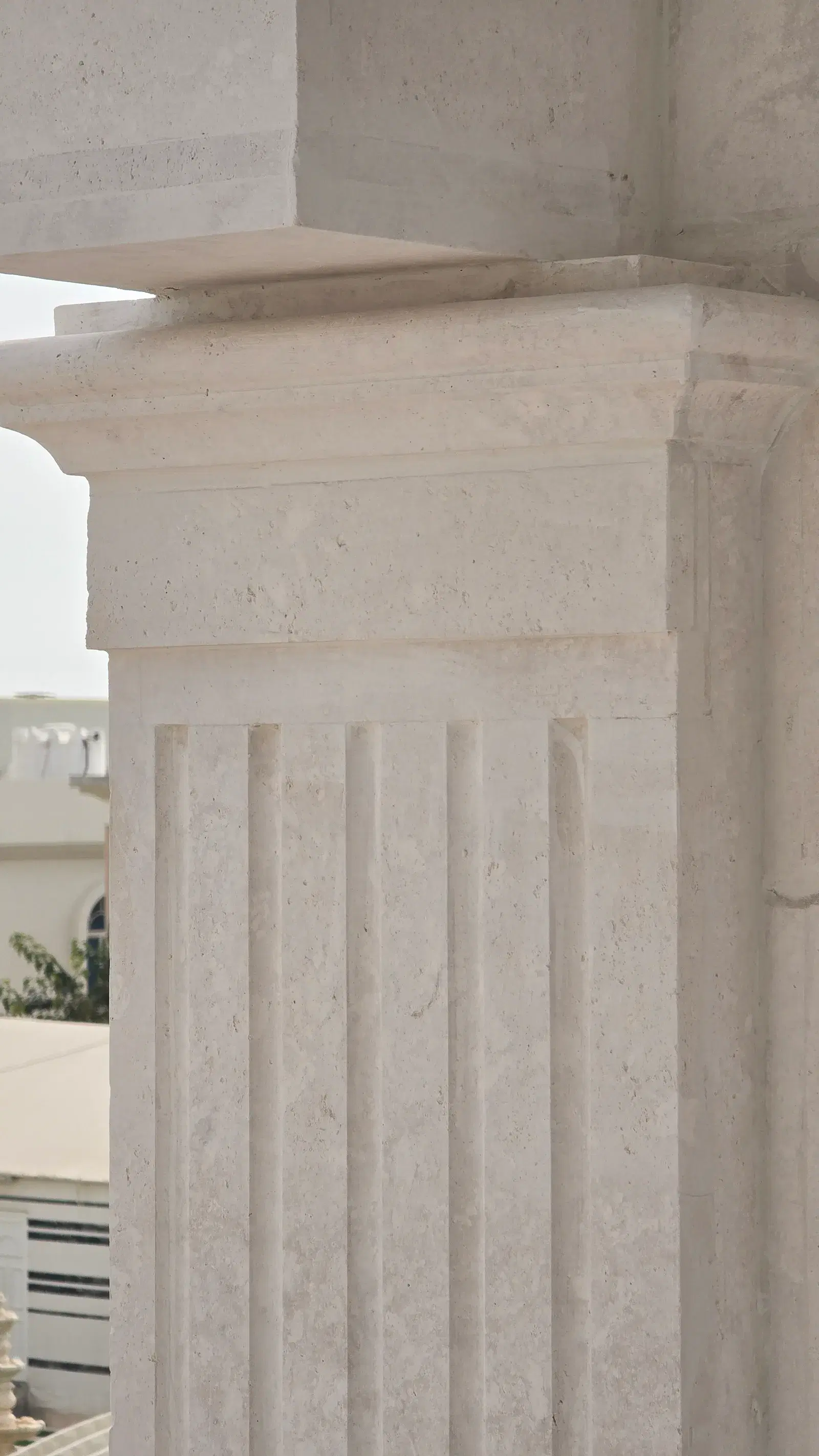 Classical Syrian Stone Facade — Abu Hamour, Doha — photo 39