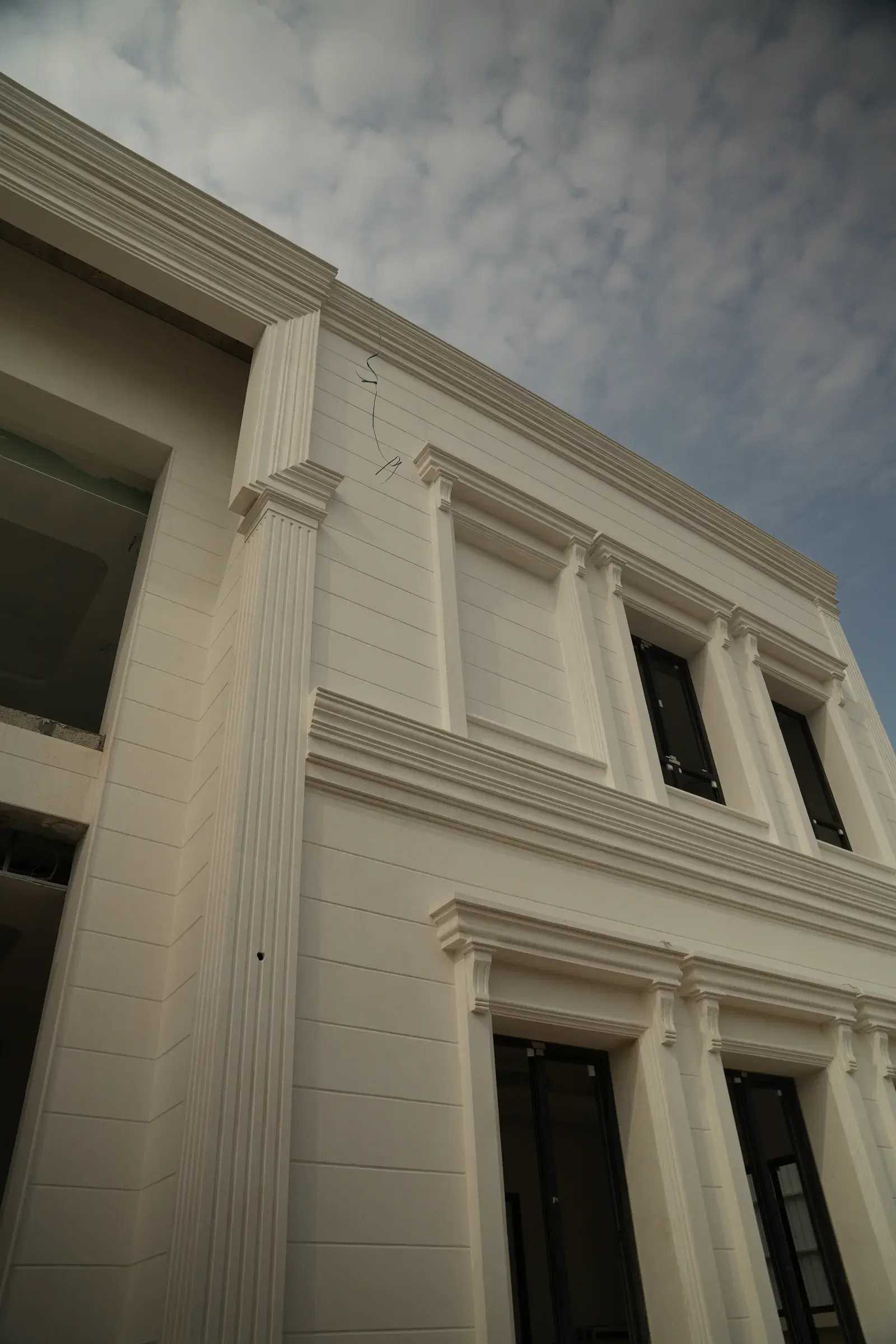 Classical Syrian Stone Facade — Abu Hamour, Doha — photo 4