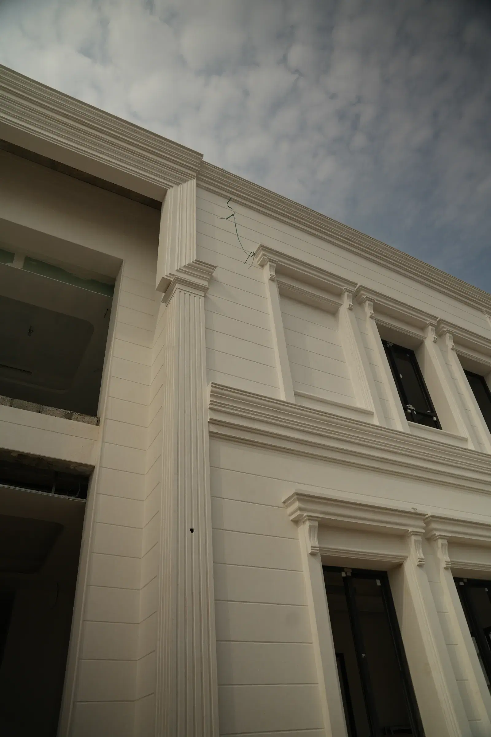 Classical Syrian Stone Facade — Abu Hamour, Doha — photo 5
