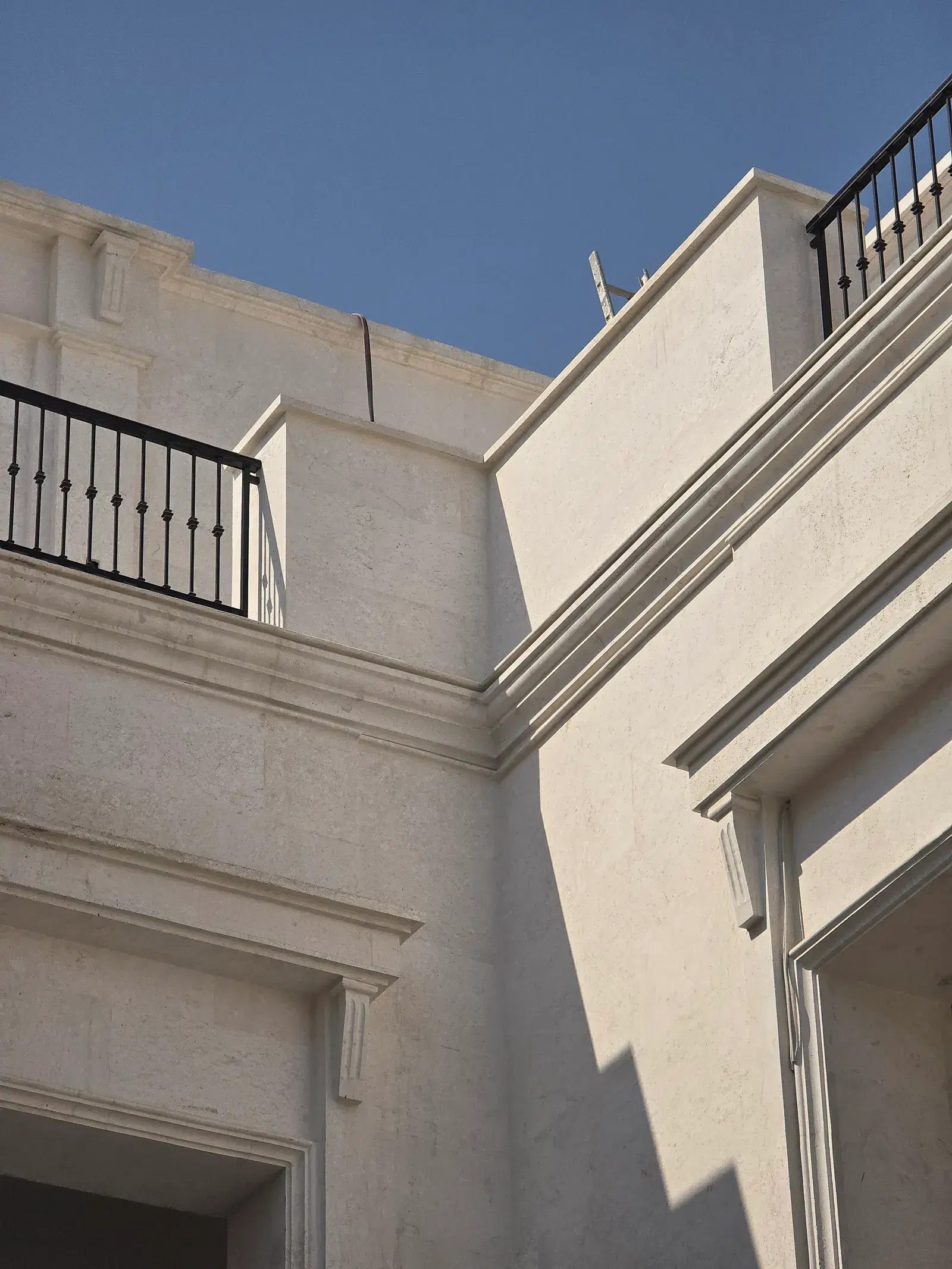 Classical Syrian Stone Facade — Ain Khaled, Doha — photo 5