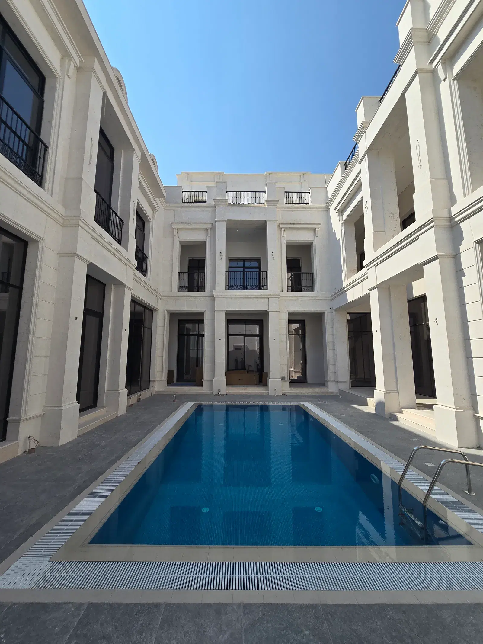 Classical Syrian Stone Facade — Ain Khaled, Doha — photo 9