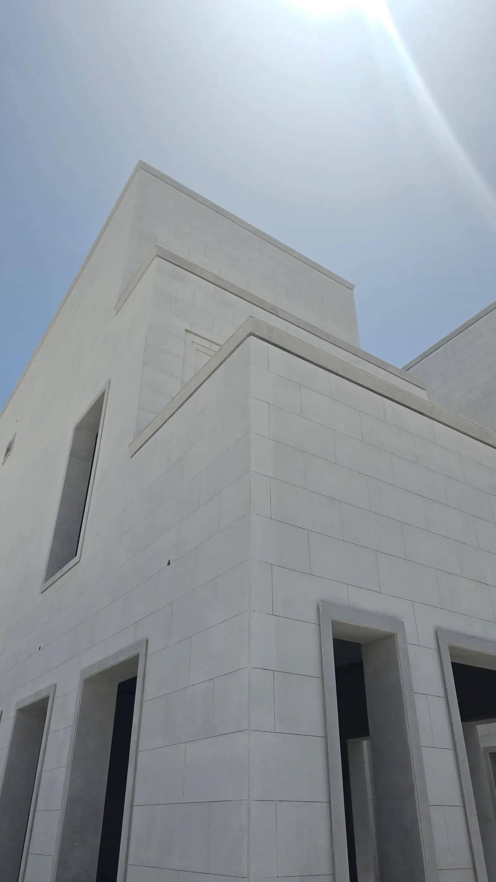 White Omani Stone Facade — Lusail (Qetaifan) — photo 24