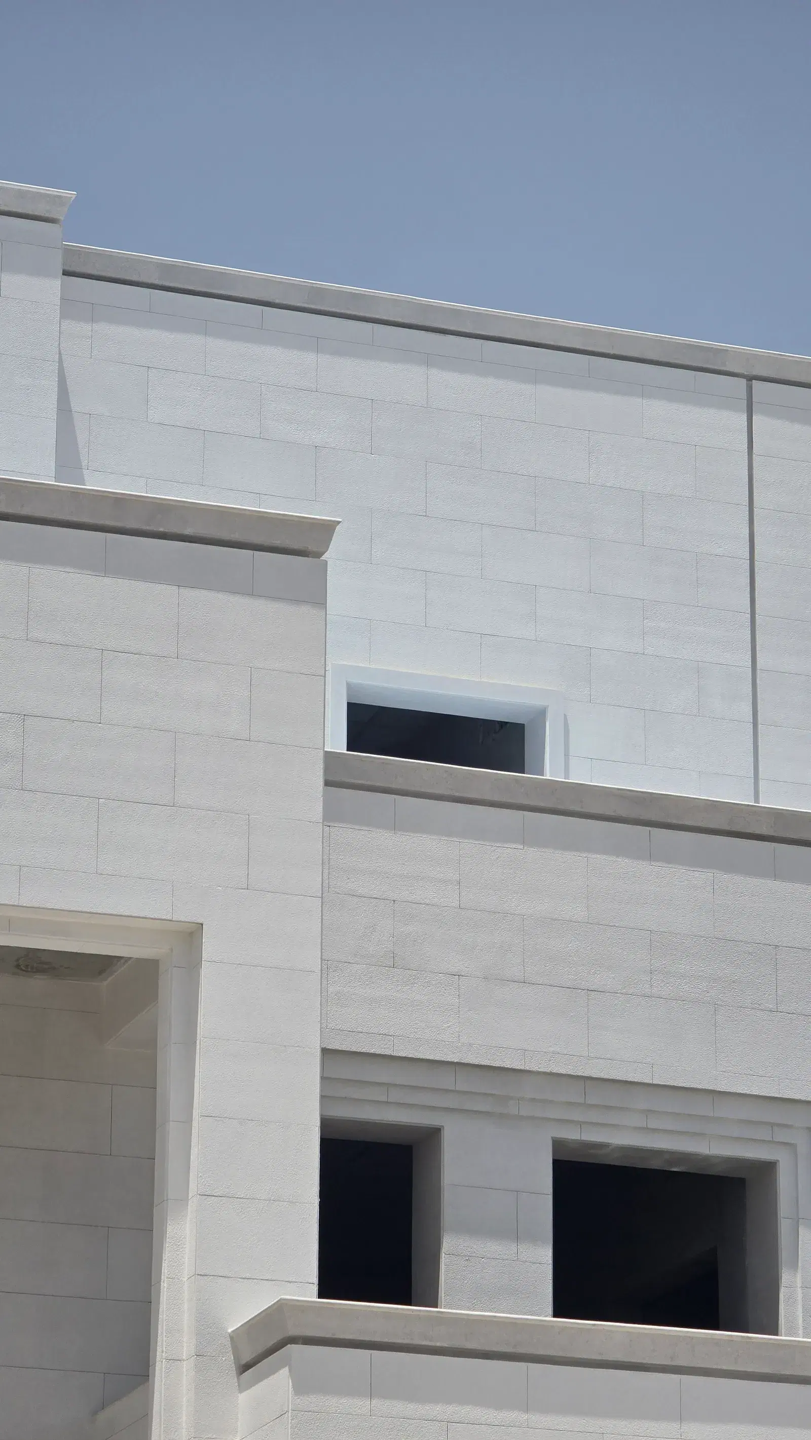 White Omani Stone Facade — Lusail (Qetaifan) — photo 58
