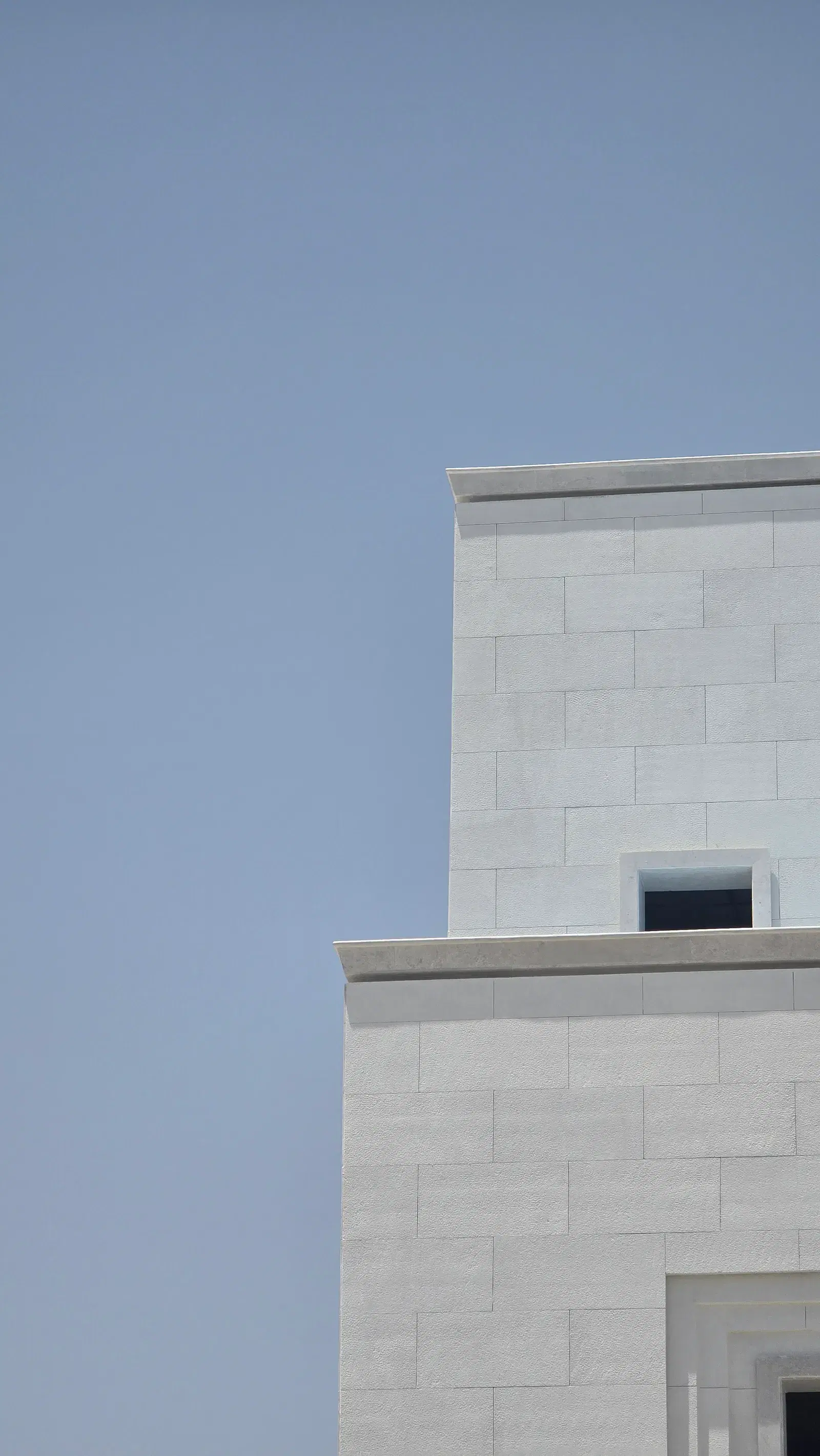White Omani Stone Facade — Lusail (Qetaifan) — photo 60