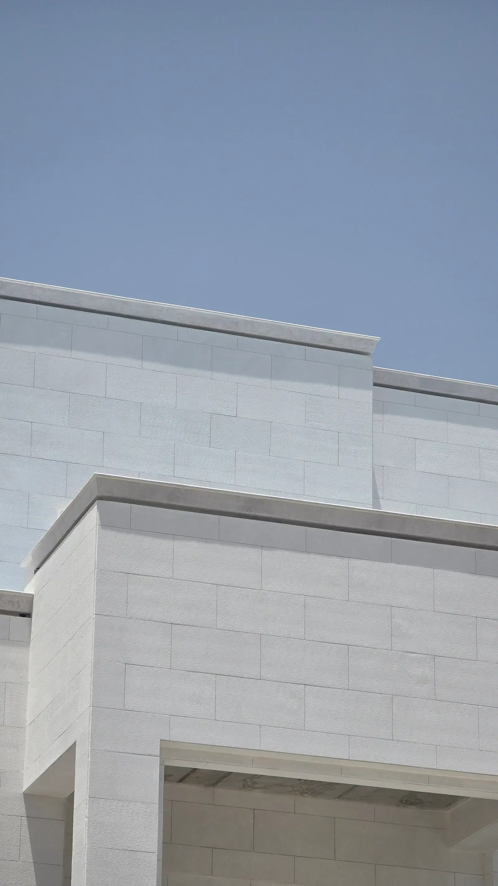 White Omani Stone Facade — Lusail (Qetaifan) — photo 64
