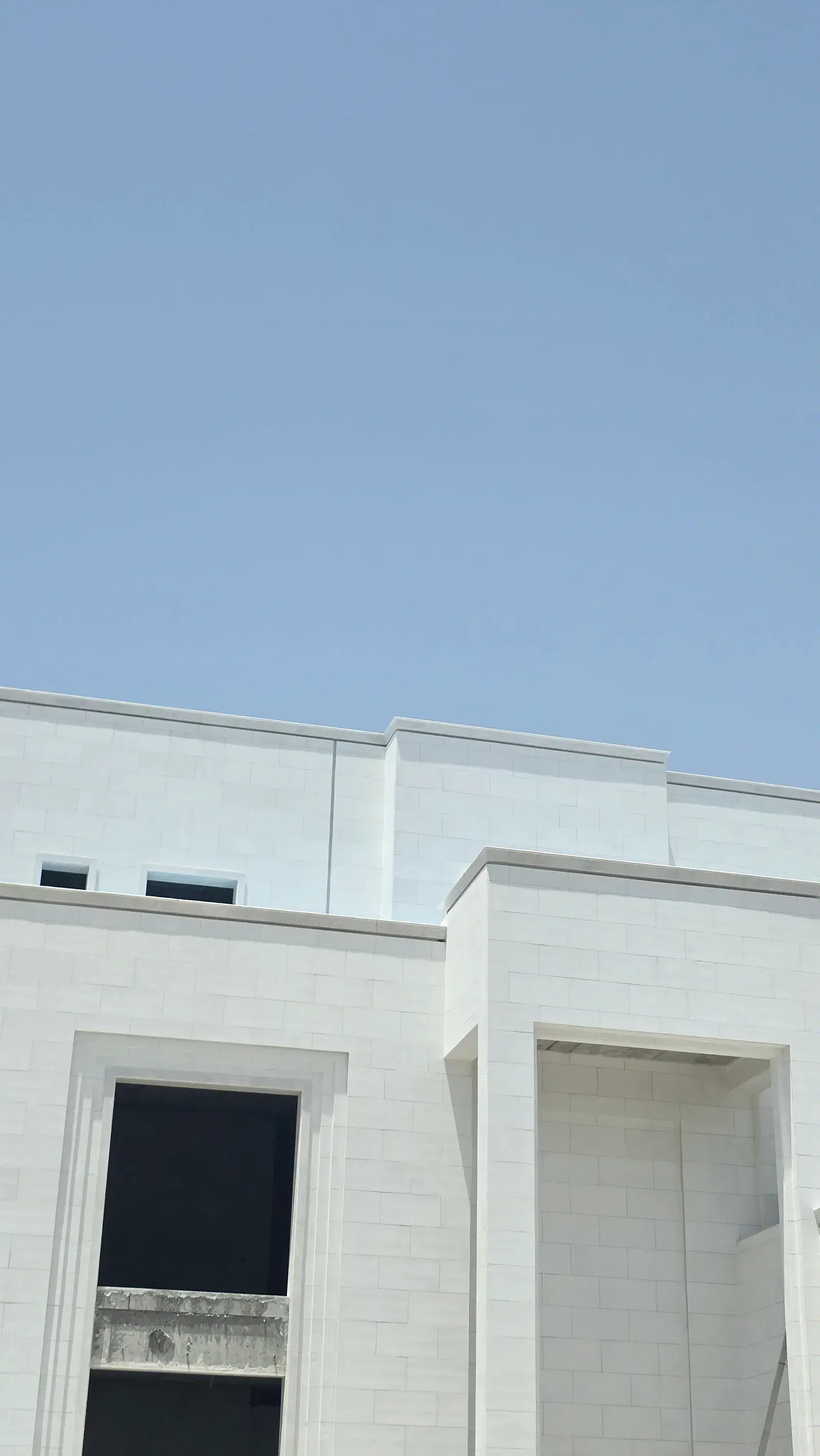 White Omani Stone Facade — Lusail (Qetaifan) — photo 65