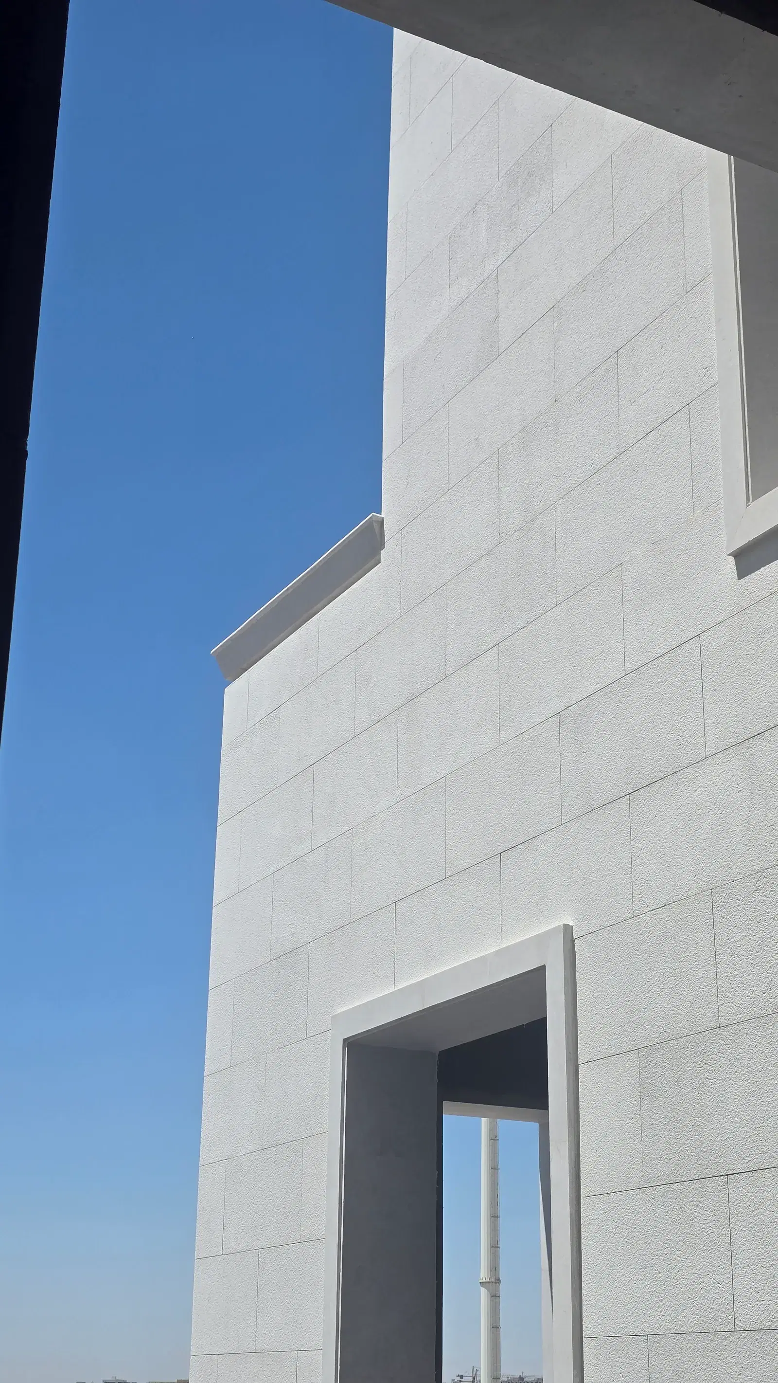 White Omani Stone Facade — Lusail (Qetaifan) — photo 84