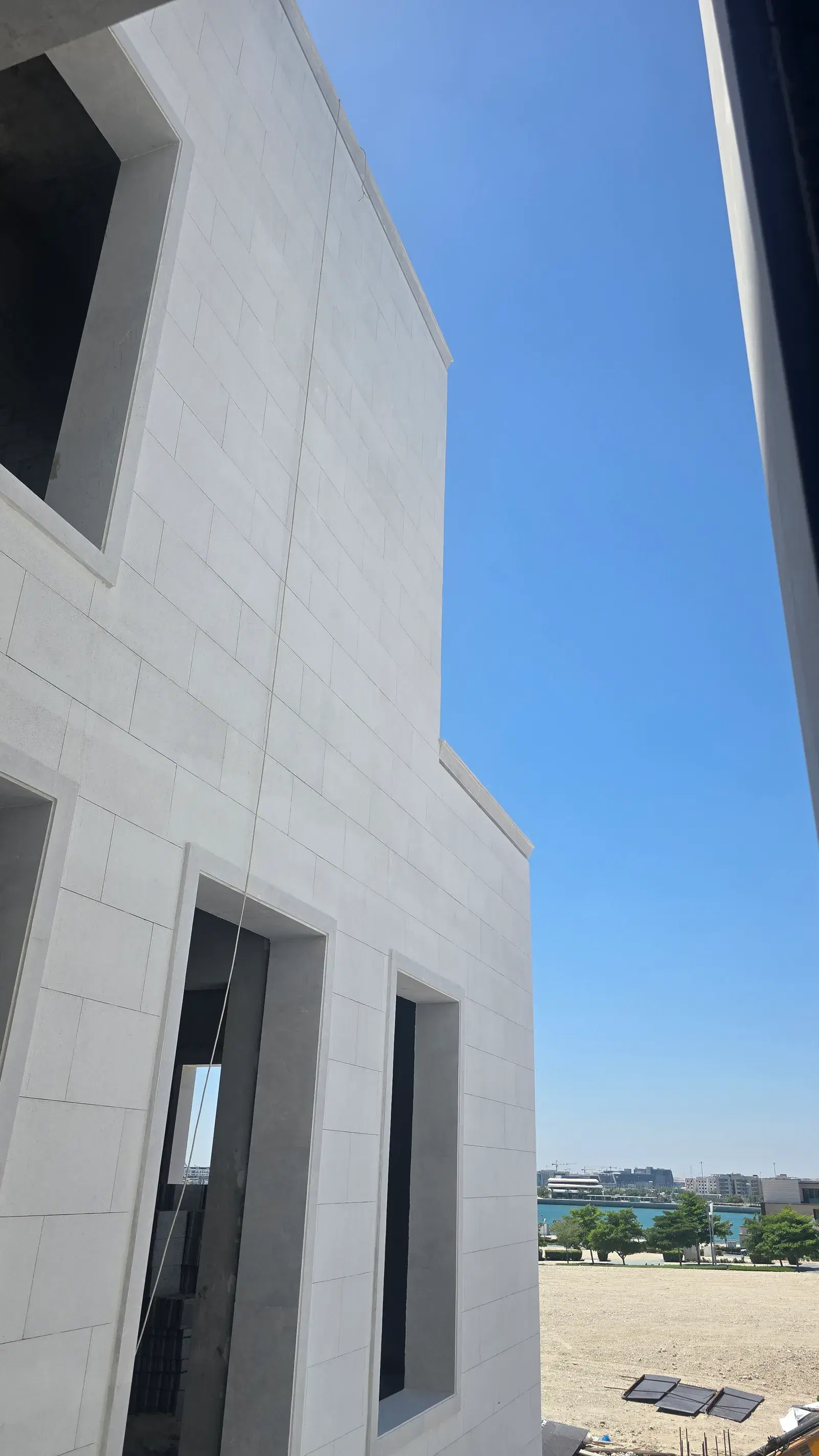 White Omani Stone Facade — Lusail (Qetaifan) — photo 85