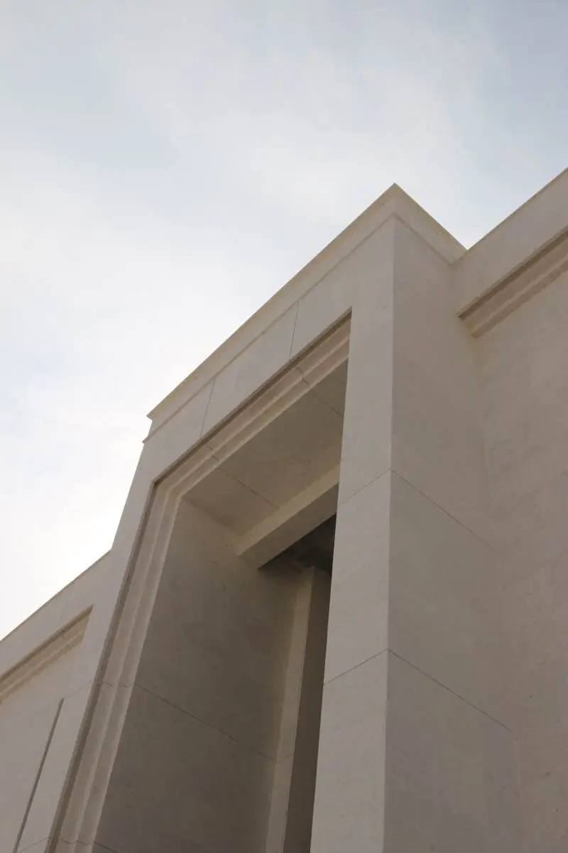 Natural Stone Facade — Al Khor Residence
